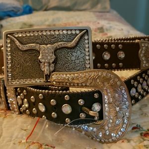 Rhinestone Cowgirl Belts